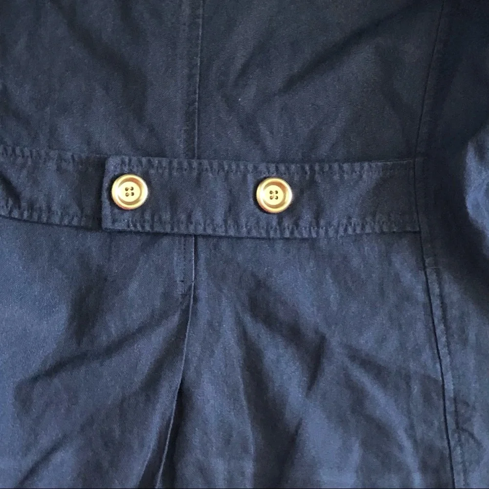 J.Crew Indigo Double Breasted Blazer Sz 8 - Picture 11 of 13
